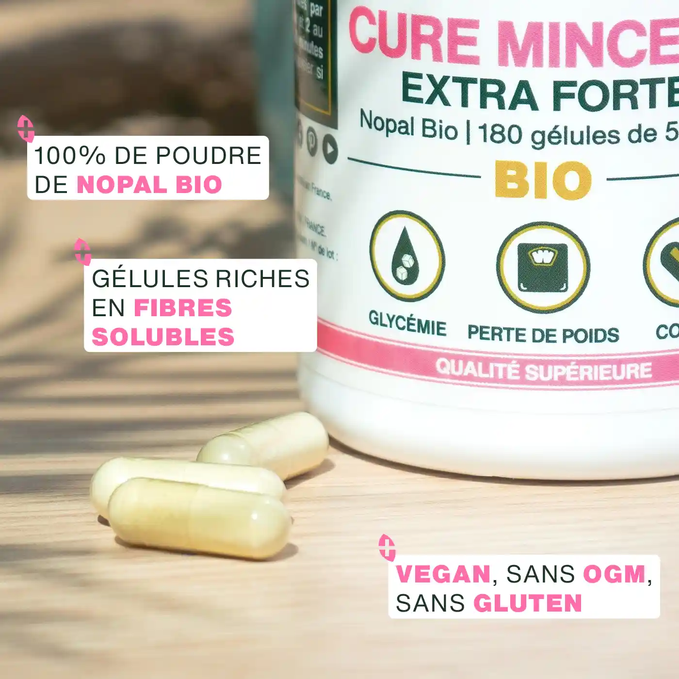 Cure Minceur Bio, Extra Forte | 180 gélules - Image 3