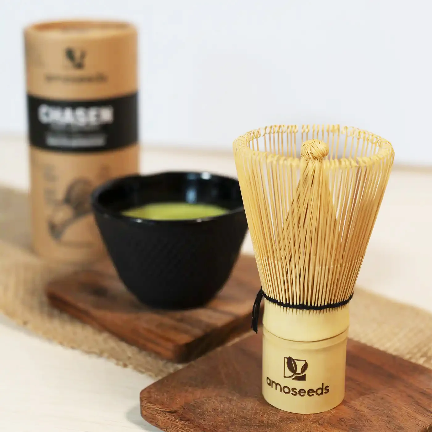 Fouet à Matcha en Bambou | Chasen 120 tiges - Image 7