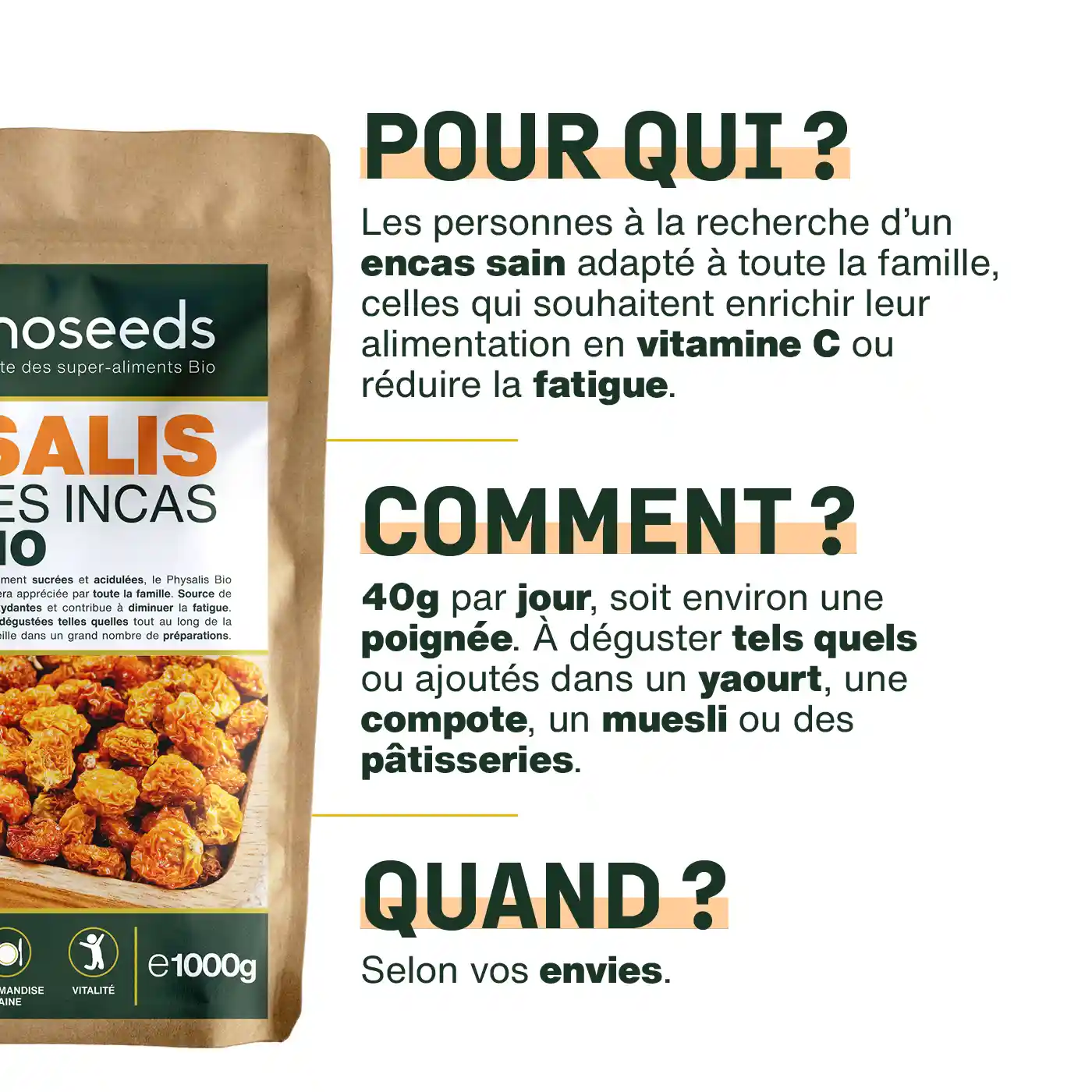 Physalis (Baies des Incas) Bio 500G - Image 4
