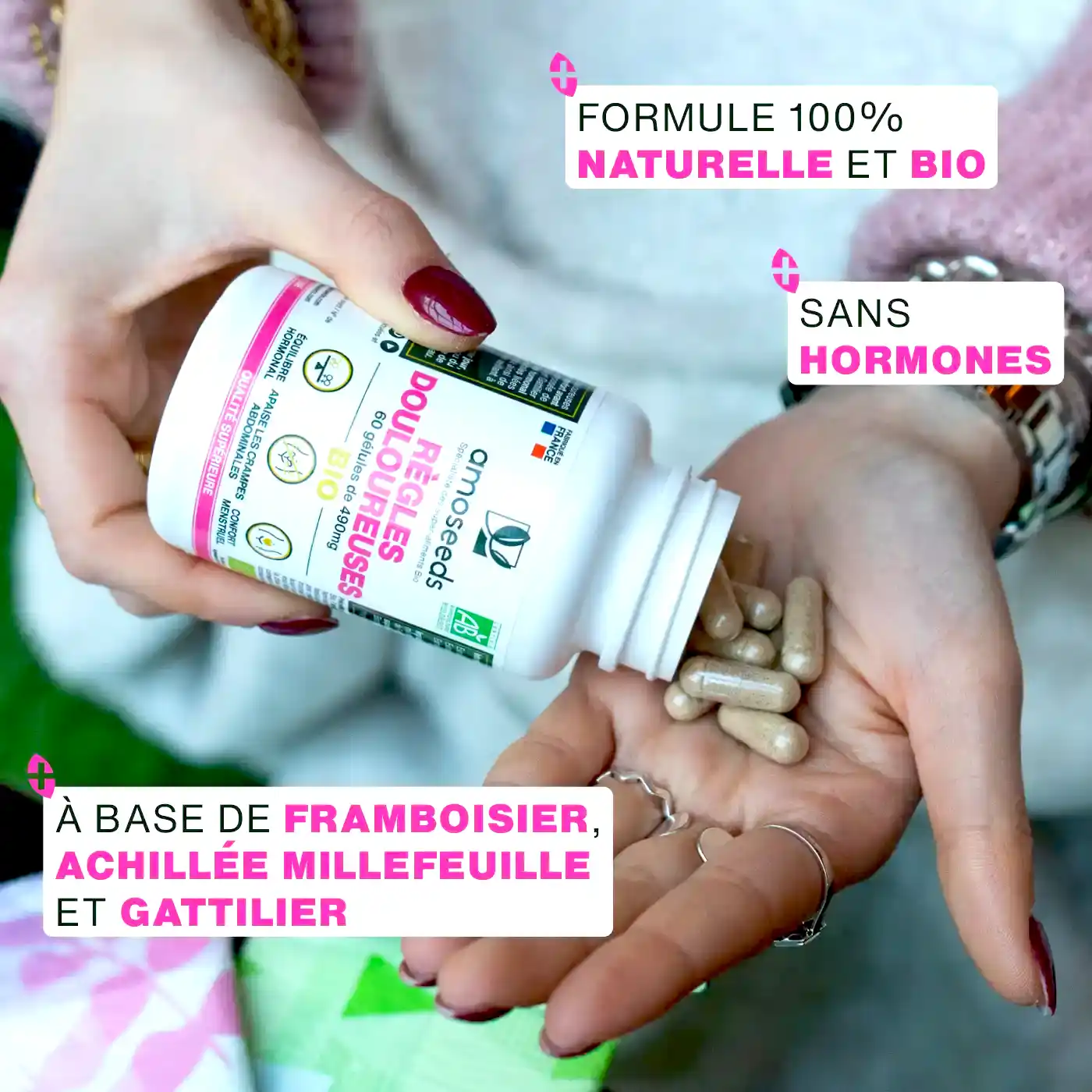 Complexe Règles Douloureuses Bio | 60 gélules - Image 3