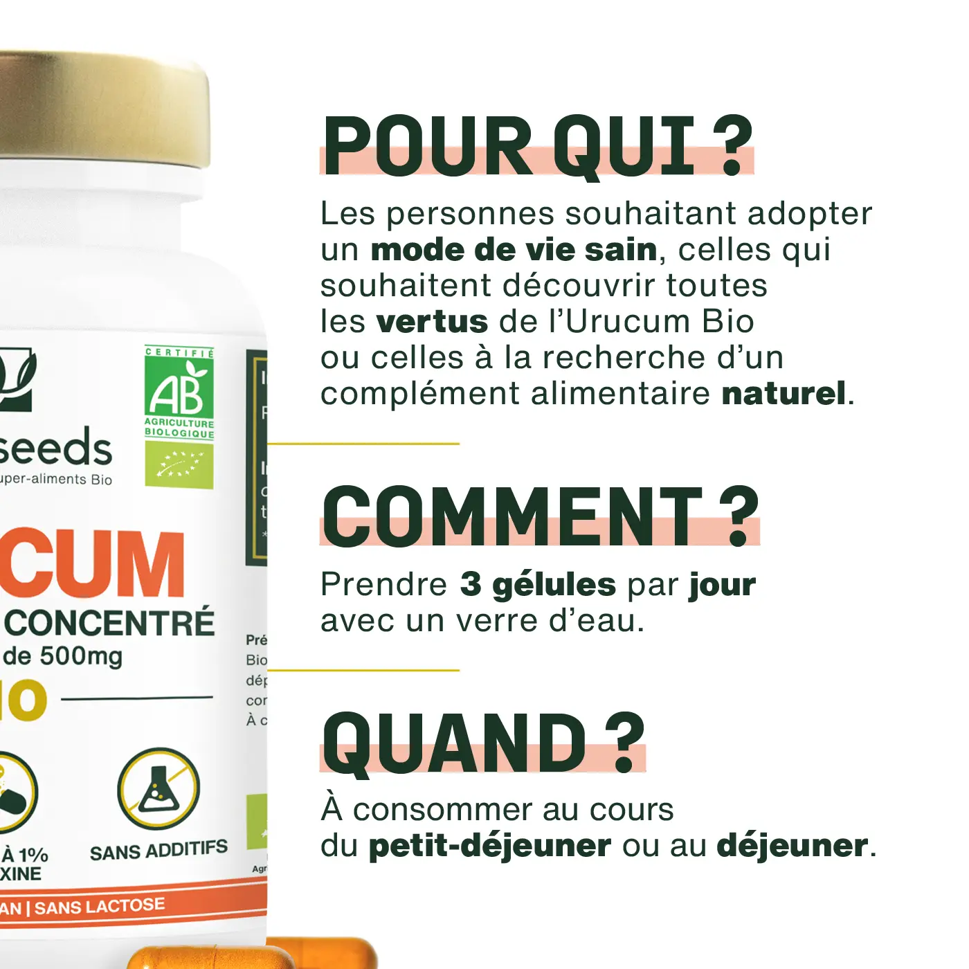 Urucum Bio, Haute Concentration | 90 gélules - Image 4